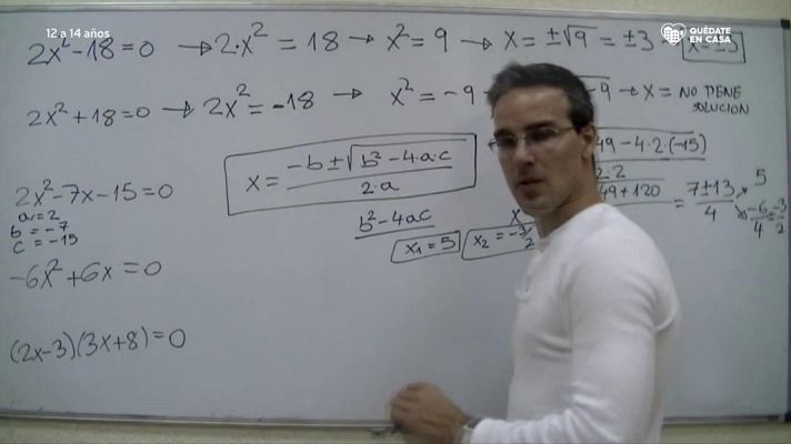 Aprendemos en casa - 12/14 - Matemáticas: polinomios y ecuaciones con D