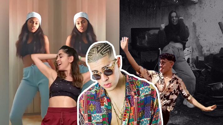 OT 2020 - Nia, Anajú, Eva y Sam haciendo el #YoPerreoSola challenge