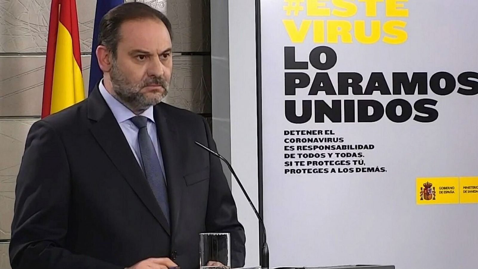 Ábalos: "Vamos a aprobar una orden ministerial que permita justificar a los trabajadores su movilidad"  - RTVE.es