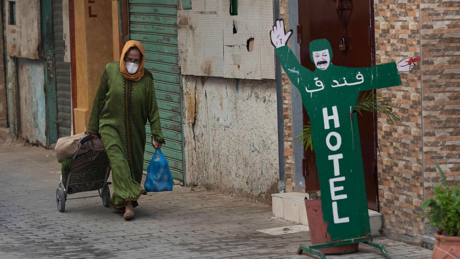 Coronavirus | Las medinas de Marruecos, vacías y en cuarentena | RTVE.es | Ver