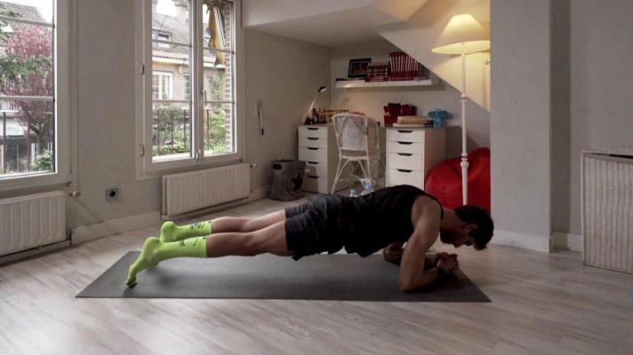 Muévete en casa - Programa 7 (cómo fortalecer abdomen en casa)