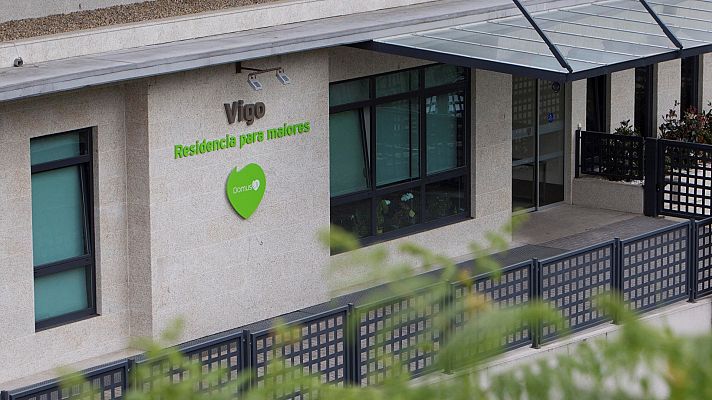 Telediario 1 - Los positivos en residencias gallegas se disparan un 45% en un día