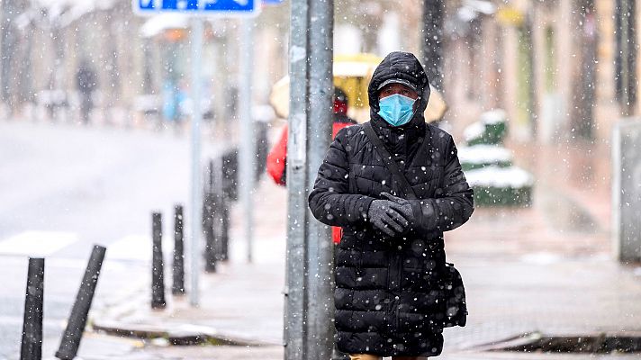 El confinamiento reduce los efectos negativos de las nevadas de estos días