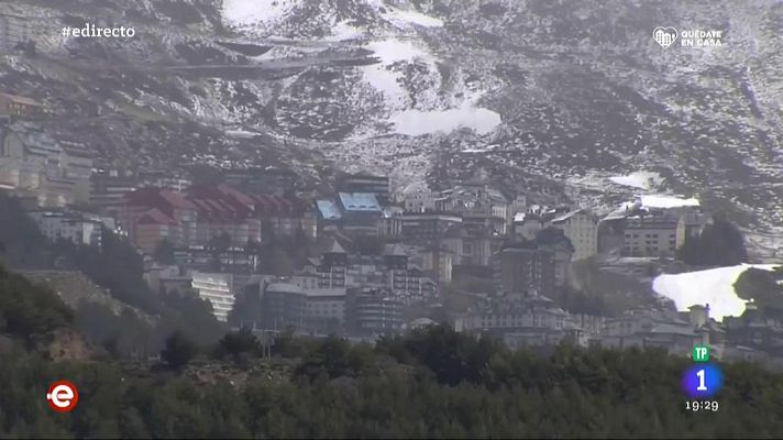 Sierra Nevada se viste de blanco