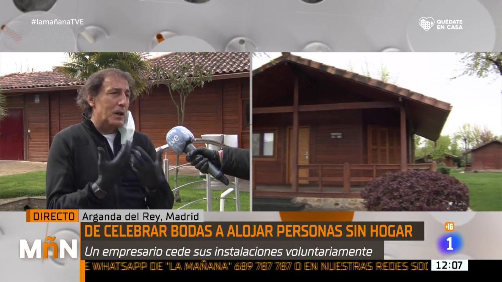 Complejo 'La Cigüeña': de acoger bodas a hospedar a personas sin hogar