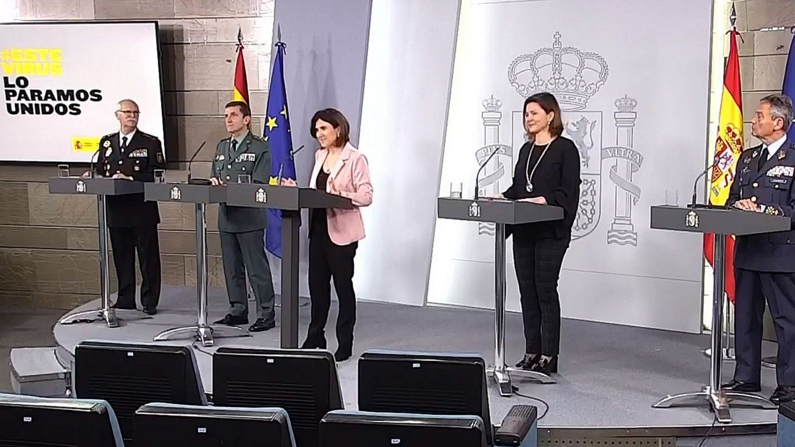 Especial informativo - Coronavirus. Rueda de prensa del comité técnico - 01/04/20 - ver ahora