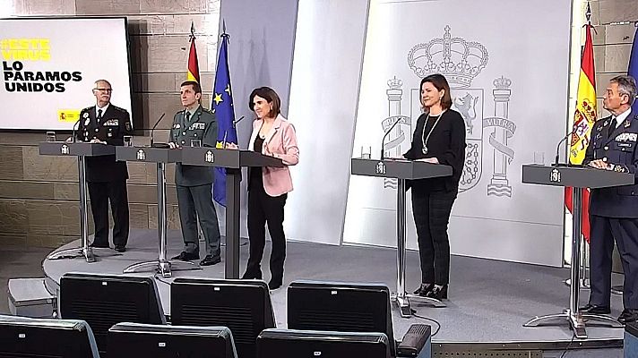 Especiales informativos - Coronavirus. Rueda de prensa del comité técnico - 01/04/20