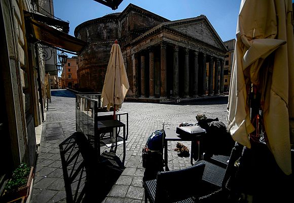 Telediario 1 - Así combaten al coronavirus en Italia, Reino Unido y Alemania