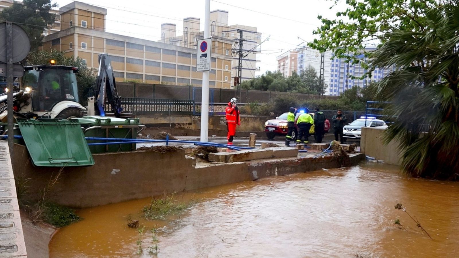 Récord de precipitación en un día de primavera en la provincia de Castellón