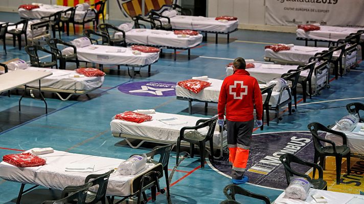 Telediario 1 - Coronavirus: Sanidad traduce las cifras en optimismo a pesar de que los fallecidos siguen aumentando