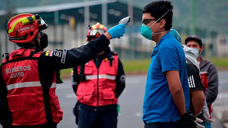 Ecuador es el segundo país de América Latina con más afectados con coronavirus