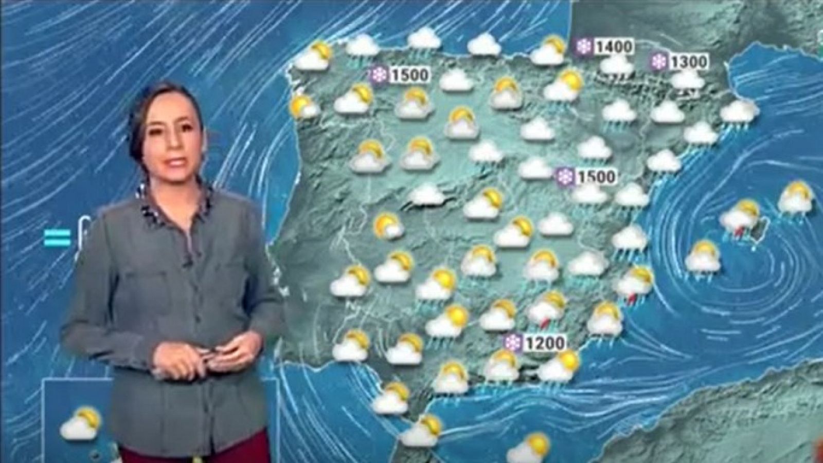 Lluvias fuertes en Baleares y en la Comunidad Valenciana con heladas débiles en zonas de montaña