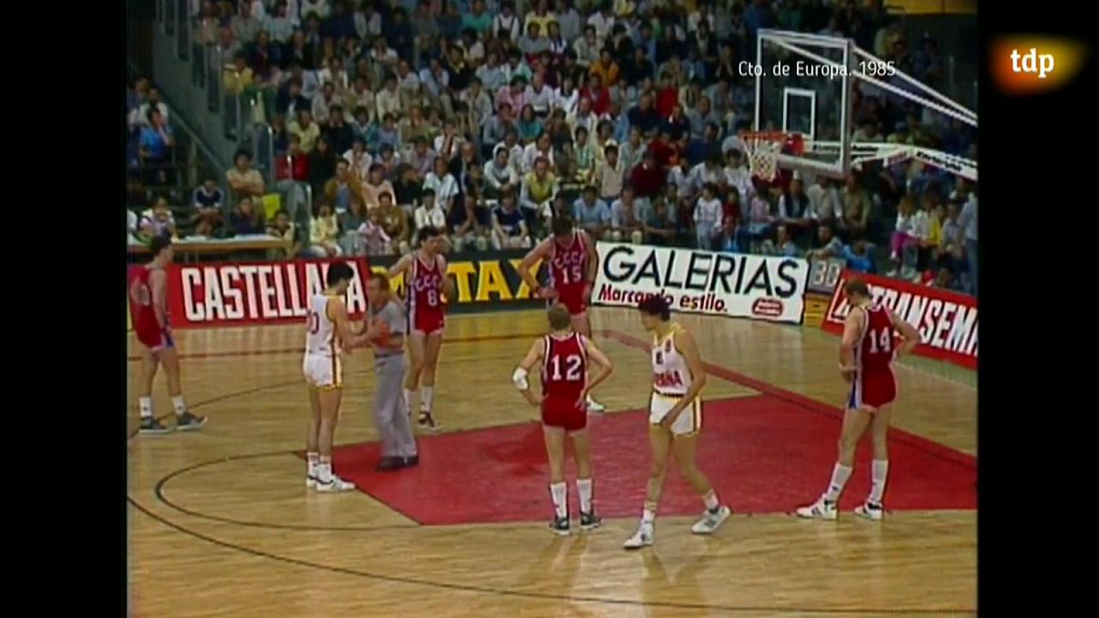 Quédate en casa con TDP - Baloncesto. Eurobasket de Alemania 1985: España - URSS - RTVE.es