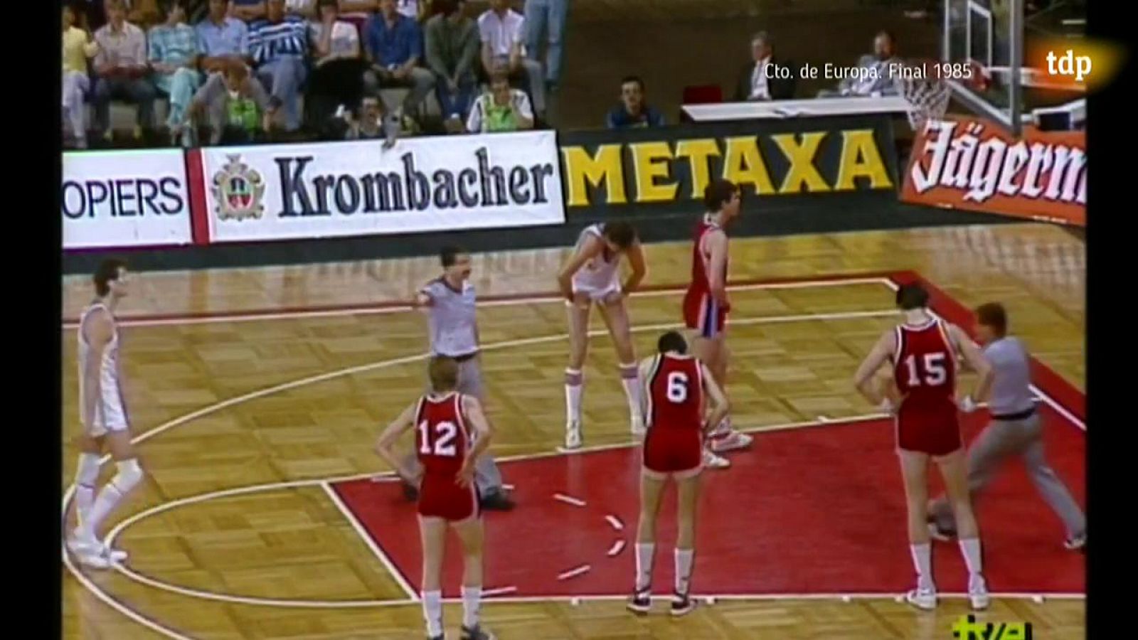 Quédate en casa con TDP - Baloncesto - Final Eurobasket 1985: URSS - Checoslovaquia - RTVE.es