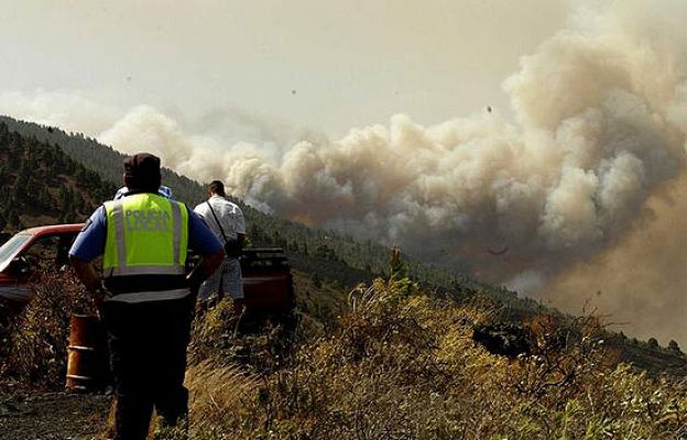 Incendio en Valle Gran Rey