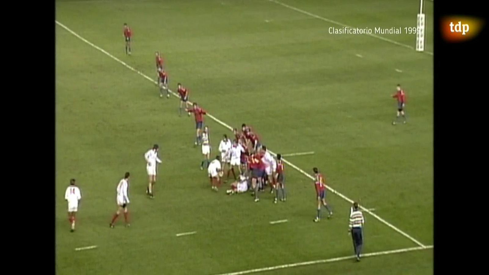 Quédate en casa con TDP - Rugby - Clasificación para el Mundial de 1999: España - Portugal - RTVE.es