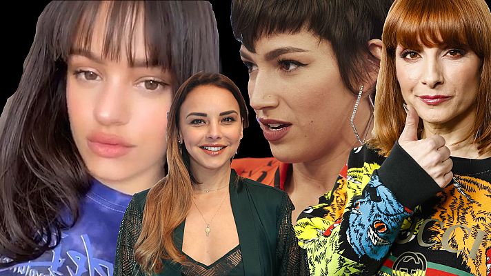 Gente y tendencias - Úrsula Corberó Rosalía y más famosas se cortan el pelo solas