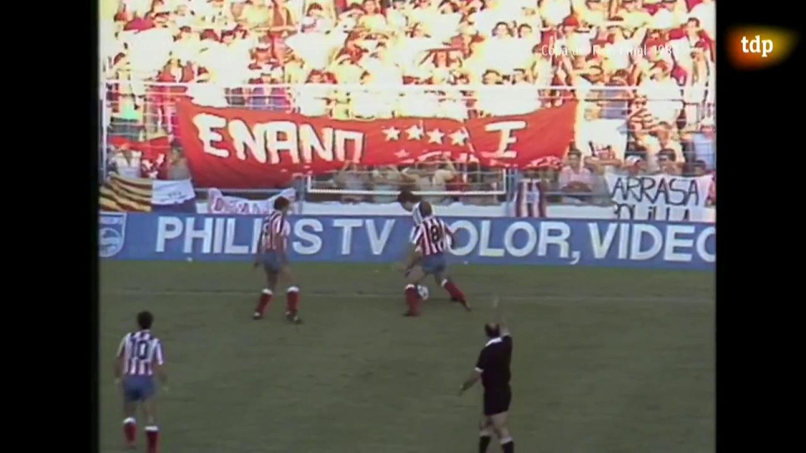 Quédate en casa con TDP - Fútbol. Final de la Copa del Rey 1987: Real Sociedad - Atlético de Madrid - RTVE.es