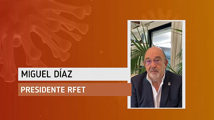 Tokyo 2020 - Miguel Díaz: "Creo que volverá a haber tenis en el útlimo cuatrimestre"