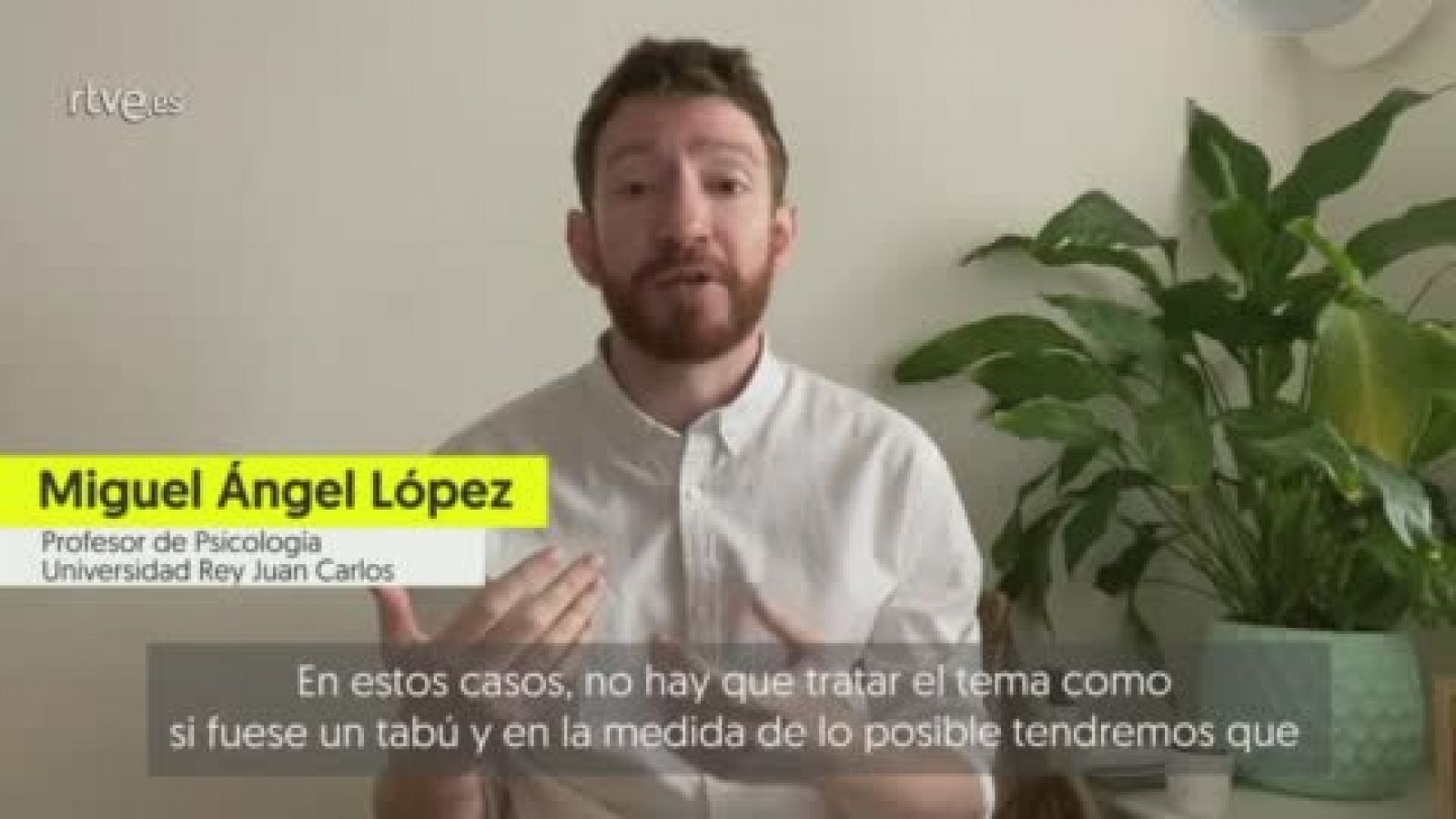 Miguel Ángel López: ¿El tema de la muerte no debe ser tabú en los niños y debemos ayudarles a despedirse¿