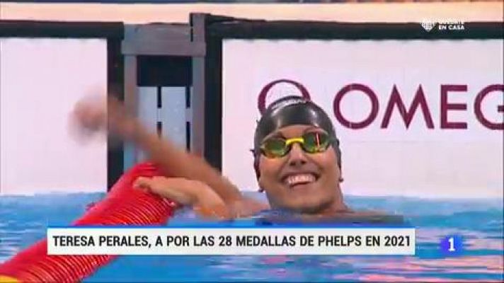 Teresa Perales sueña con superar las 28 medalla de Michael Phelps en Tokio 