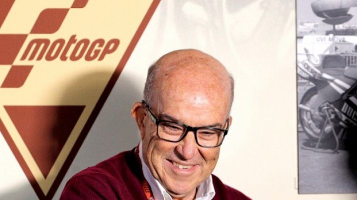 Telediario 1 - Carmelo Ezpeleta, jefe de Dorna: "Con ayudas económicas a los equipos de MotoGP podremos salir adelante"