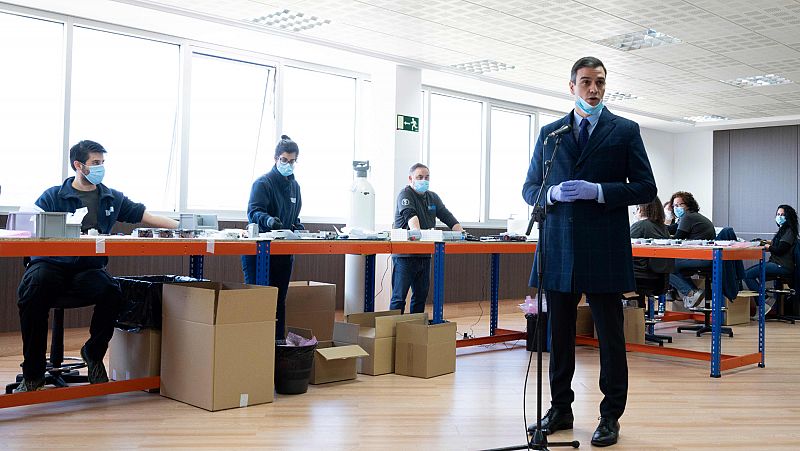 Vídeo | Pedro Sánchez: "Precipitarnos, relajarnos o desunirnos desencadenaría una segunda ola"