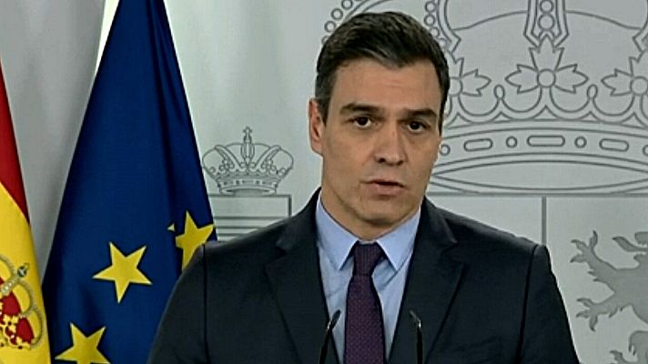 Especiales informativos - Coronavirus: Rueda de prensa de Pedro Sánchez - 04/04/20