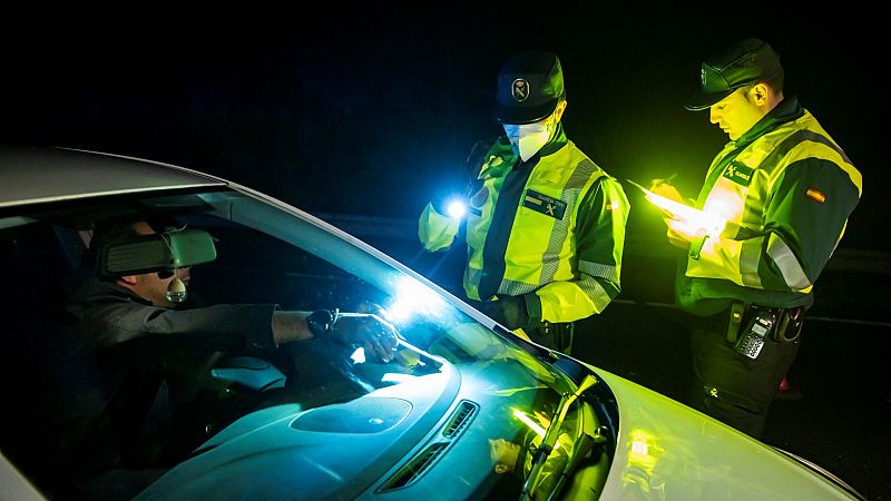 La Guardia Civil intensificará los controles nocturnos para evitar desplazamientos no permitidos