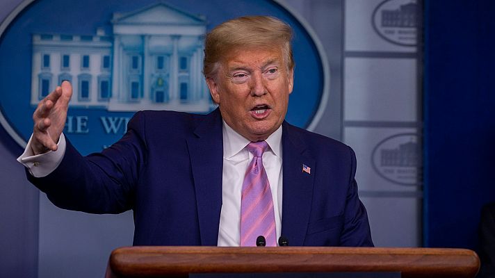 Telediario 1 - Estados Unidos se convierte en el epicentro del coronavirus en el mundo