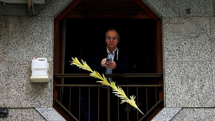 Telediario 1 - PhotoEspaña prepara el proyecto 'Desde mi balcón'