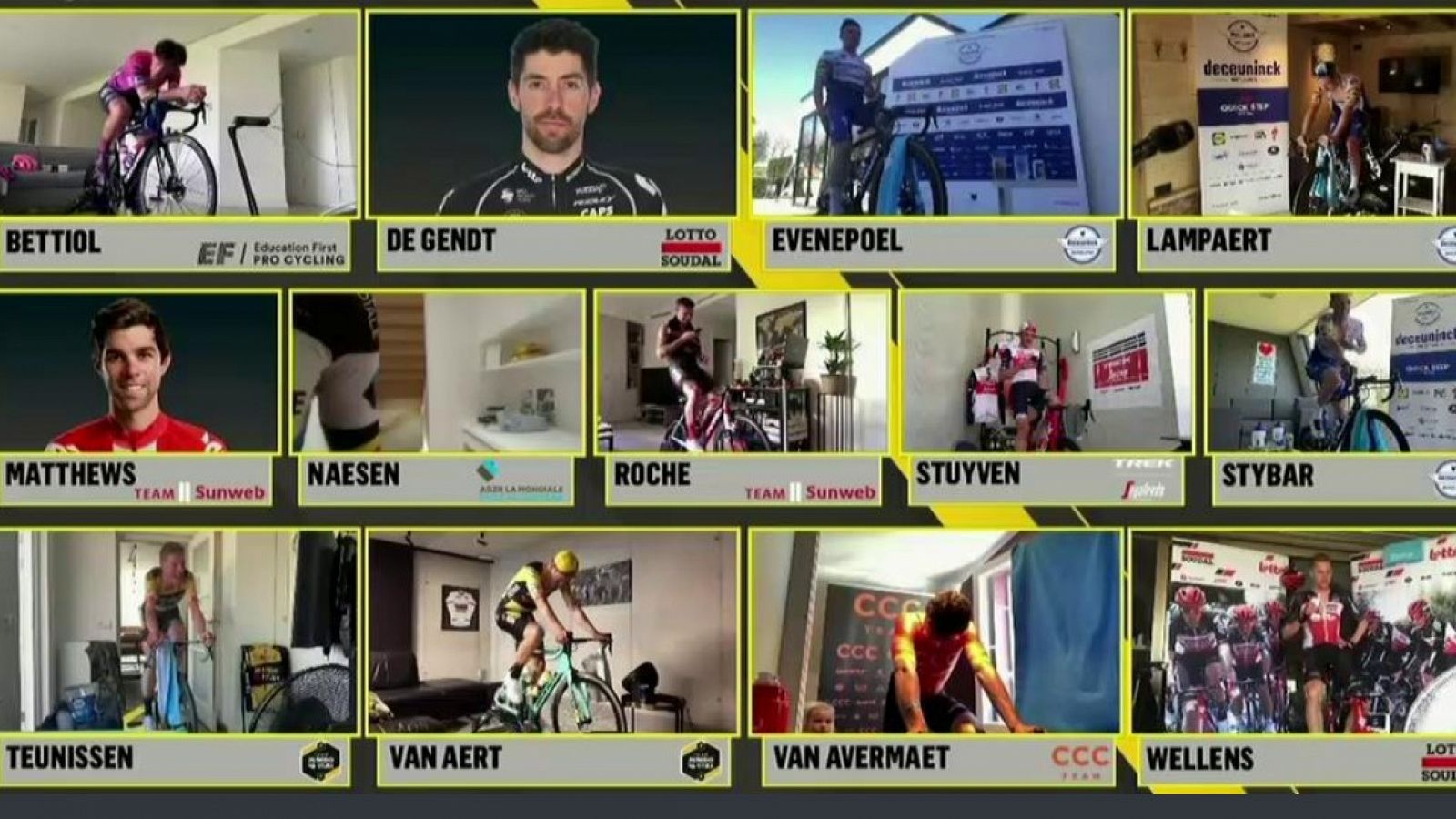 Vídeo: Llegada del resto de participantes y clasificación final - RTVE.es