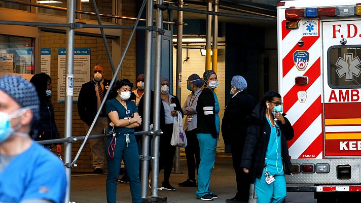 Estados Unidos se prepara para enfrentar su "semana más dura" en la crisis del coronavirus