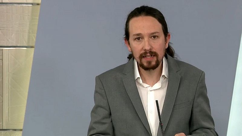 Iglesias anuncia que el Gobierno estudia crear un ingreso mínimo vital "lo antes posible"