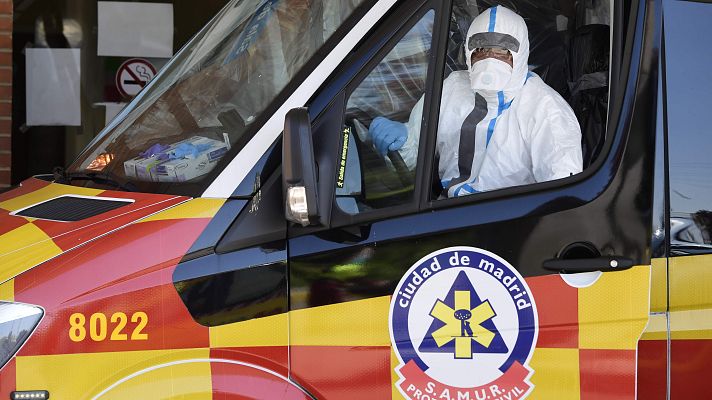 Telediario 1 - Disminuye la presión en las urgencias hospitalarias de Madrid