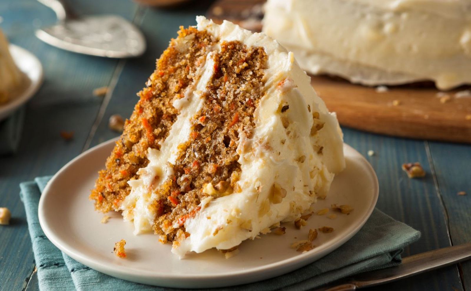 Receta de tarta de zanahoria o carrot cake 
