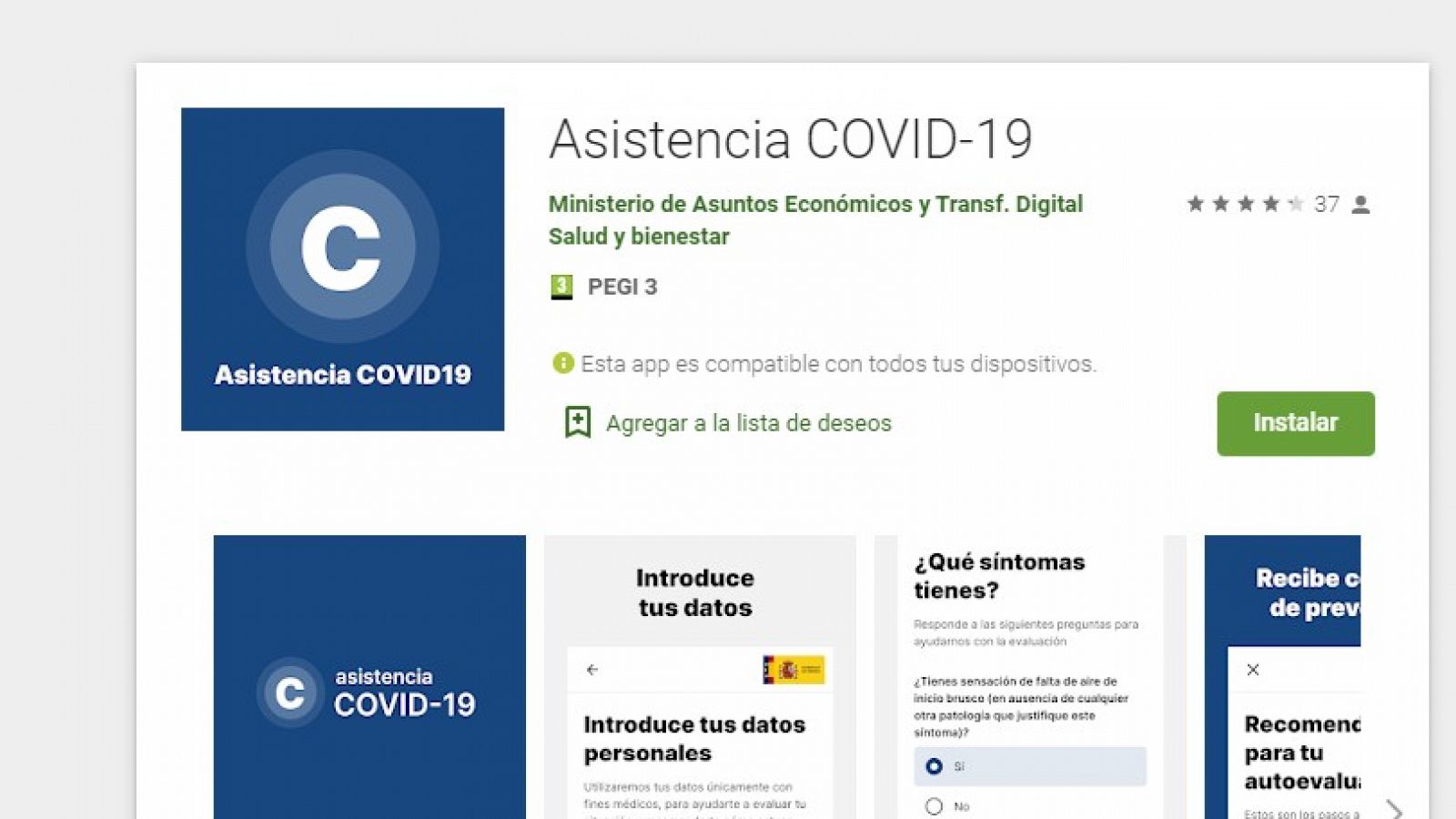 Coronavirus | La aplicación oficial del Gobierno para el autodiagnóstico del Covid-19 respeta el ordenamiento jurídico