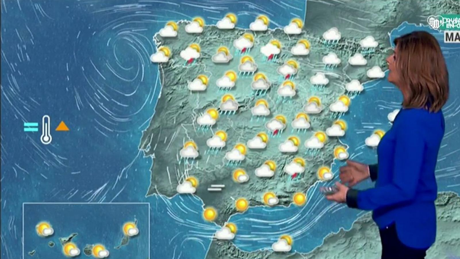 El Tiempo | Nubes y precipitaciones en el centro y tiempo más estable en el sur