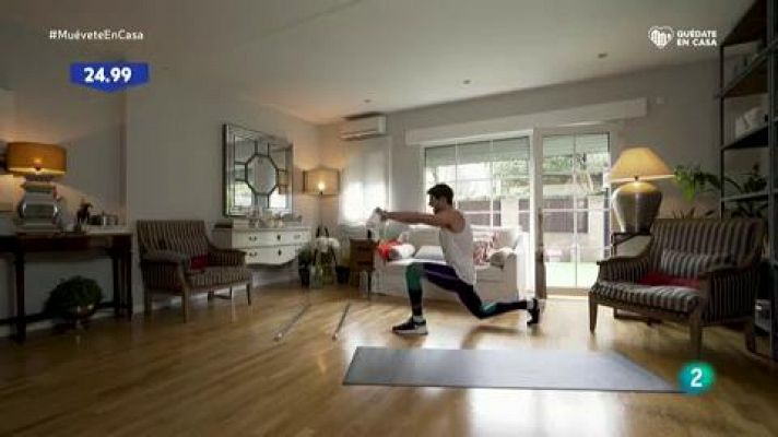 Muévete en casa - ¡Circuito cardio y abdomen!