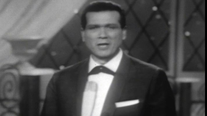 Festivales de Eurovisión en el Archivo de RTVE - Víctor Balaguer cantó "Llámame" en Eurovisión 1962