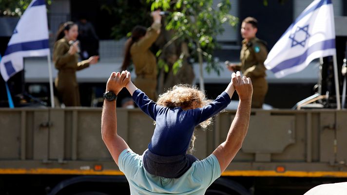 Telediario 1 - Israel decreta un cierre total y toque de queda por el coronavirus