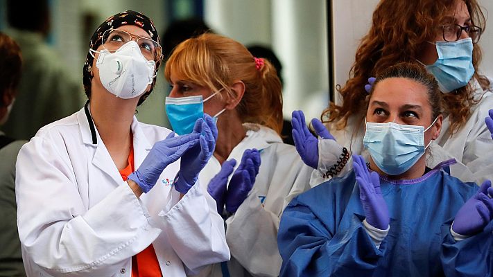 Telediario 1 - En el hospital, en una residencia o en casa: más de 43.200 personas se han recuperado del coronavirus en España