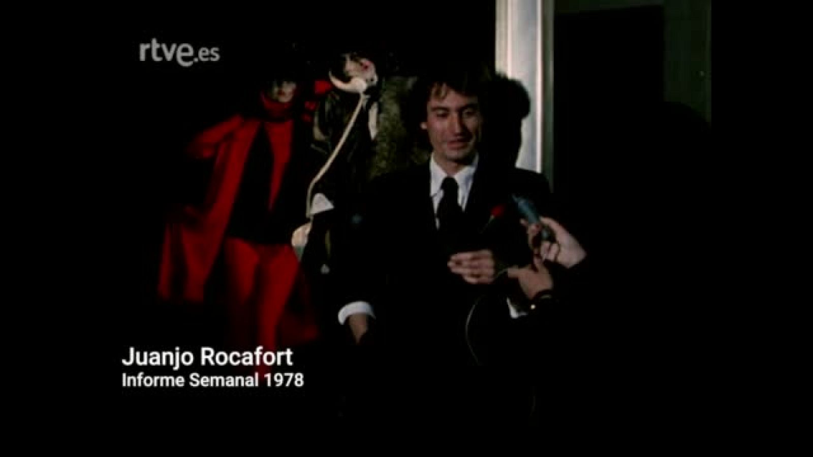 Juanjo Rocafort habla de la vuelta de la moda de los años 40 en las colecciones de 1978 en el programa Informe Semanal