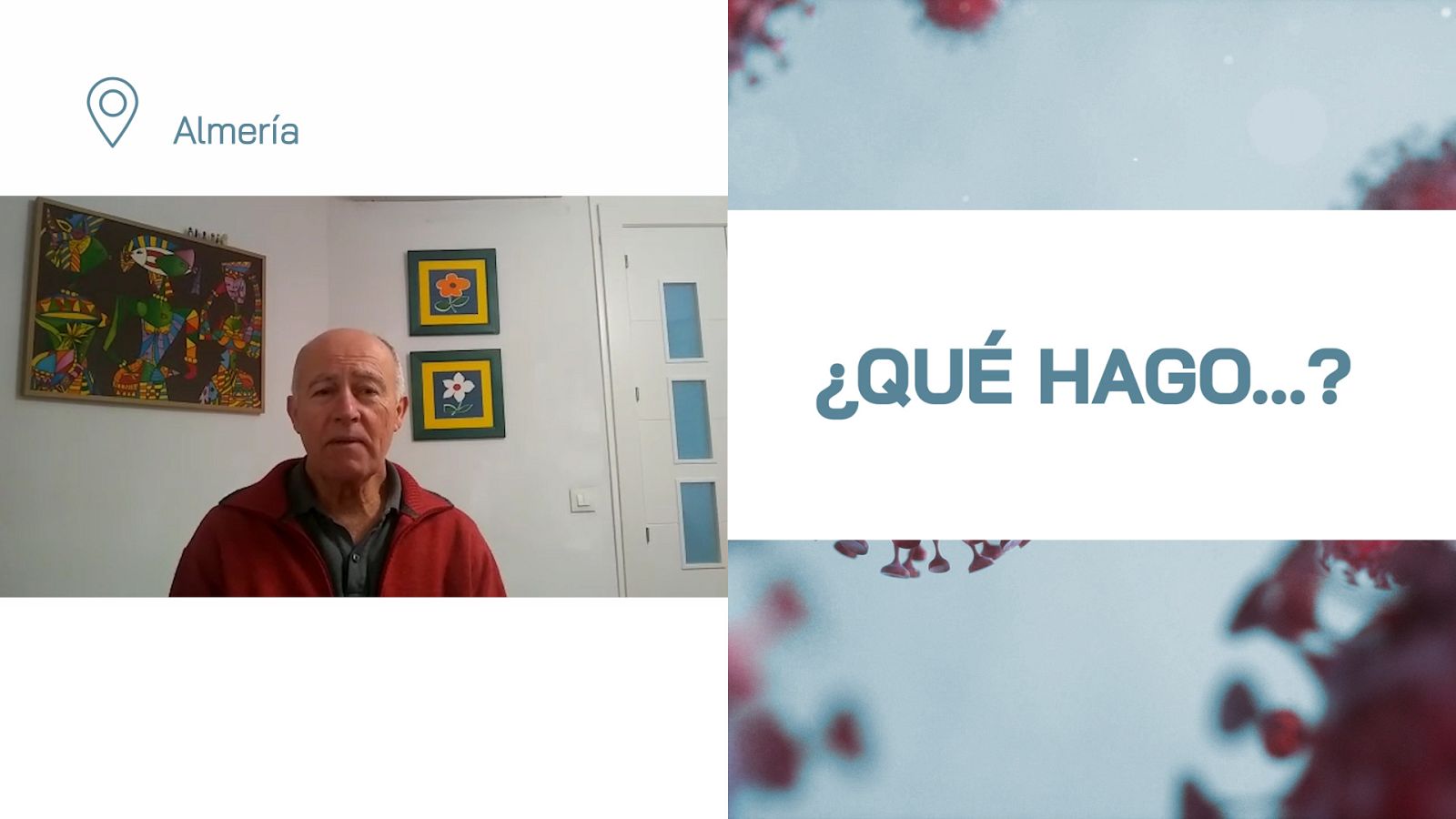 ¿Cómo acompañamos a un familiar ingresado por coronavirus que permanece aislado?