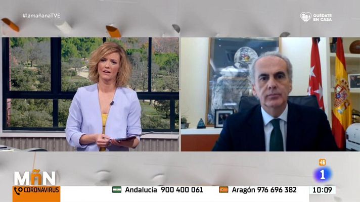 La mañana - ''Las cifras de contagios en España han sido más elevadas''