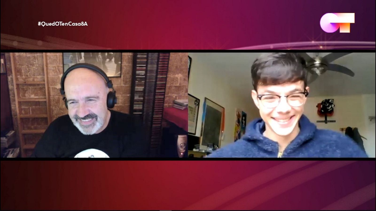 OT 2020 | Videollamada de Flavio con Capde - RTVE.es