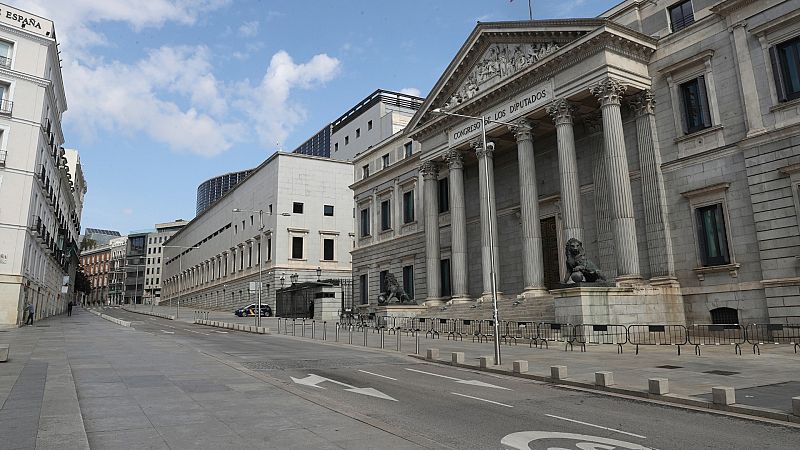 Madrid muestra unas imágenes inéditas con sus calles vacías