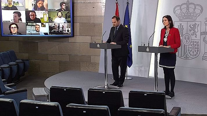 Especiales informativos - Comparecencia ministro de Transportes y min. de Industria