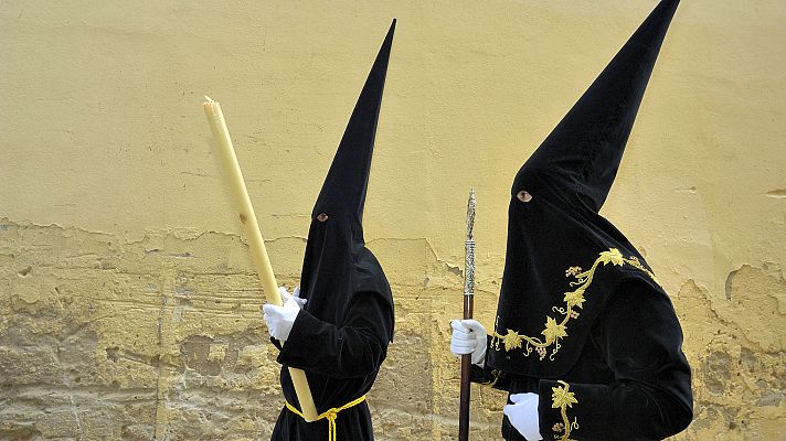 Telediario 1 - Crisis en las empresas vinculadas a la Semana Santa