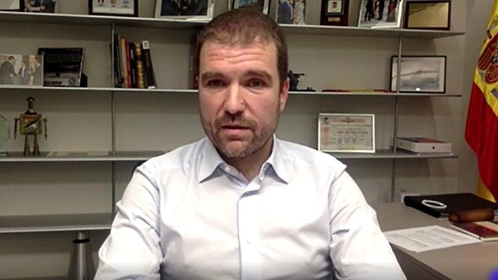 Telediario 1 - La compañía Mecanizados Escribano colabora en la fabricación de 5.000 respiradores: "Esto es un proyecto de unión para ayudar al país"